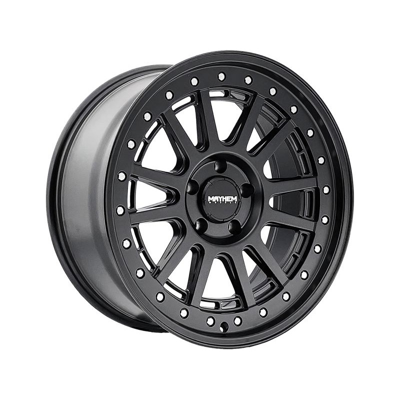 Mayhem Matte Black Compass Wheels | RealTruck