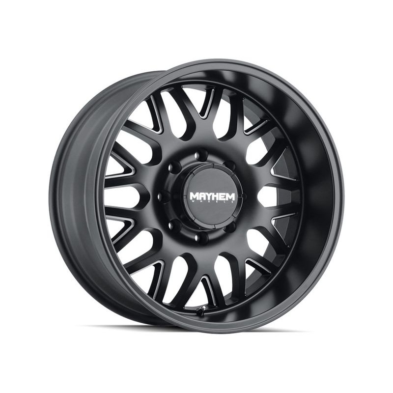 Mayhem Milled Gloss Black Tripwire Wheels | RealTruck