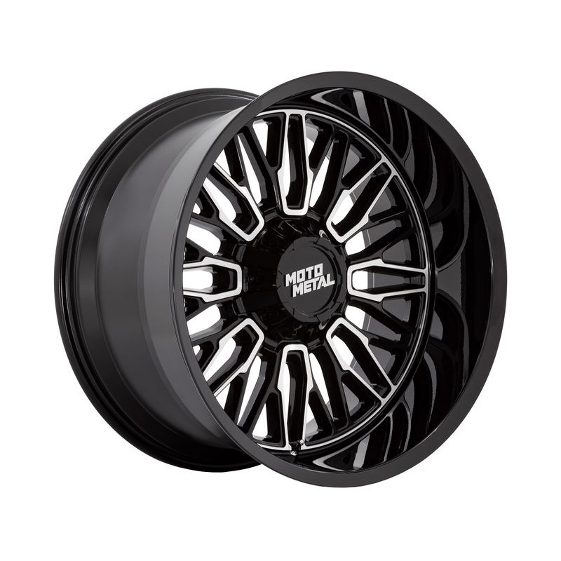 Moto Metal Machined Gloss Black MO809 Stinger Wheels | RealTruck