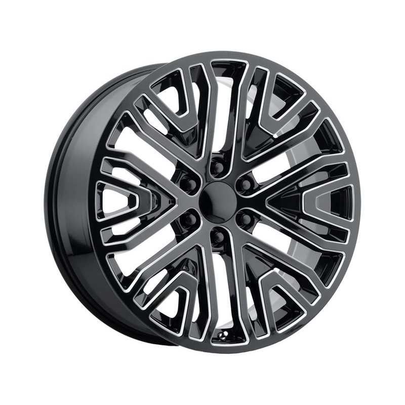 OE Creations Milled Gloss Black PR197 Wheels | RealTruck