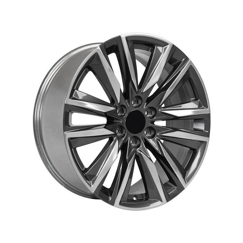 OE Grey & Polished CA91 Wheels | RealTruck