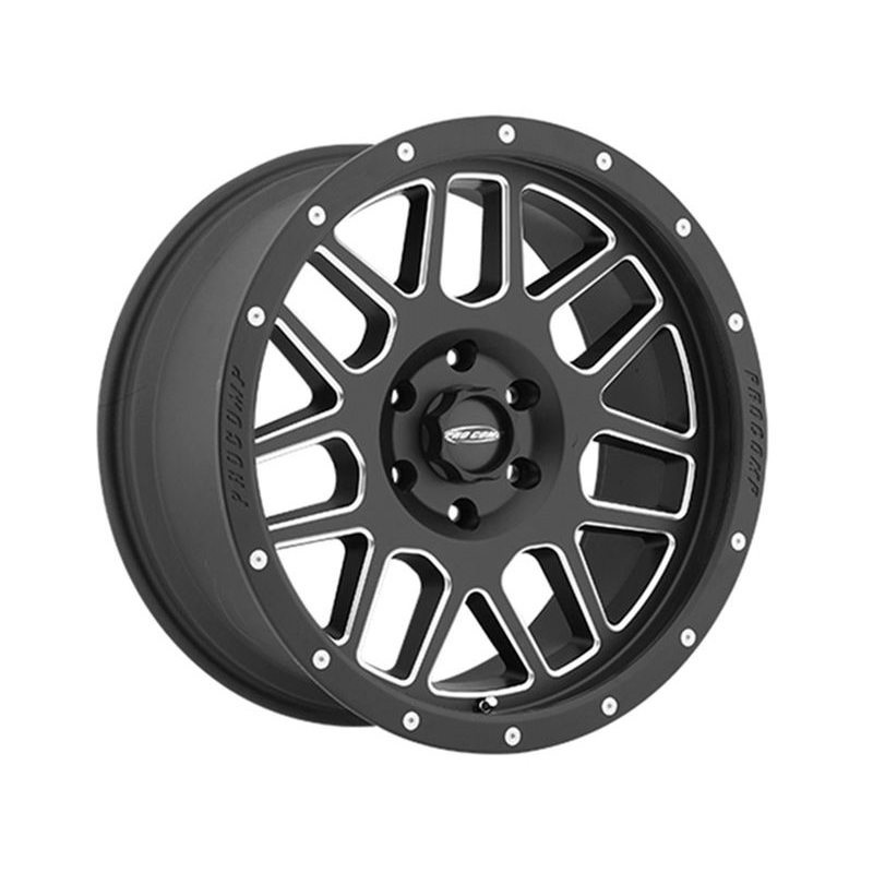 Pro Comp Milled Matte Black 40 Vertigo Wheels | RealTruck