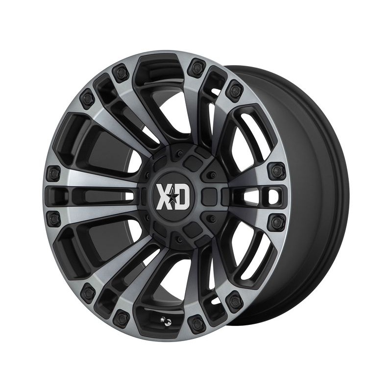 XD Series Tinted Black XD851 Monster III Wheels | RealTruck