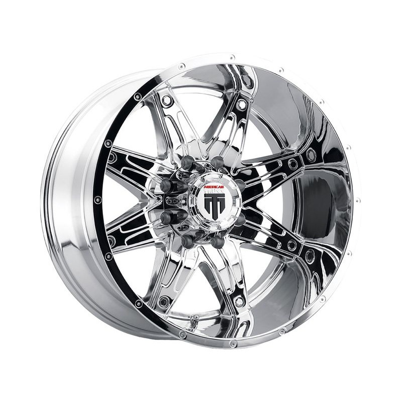 American Truxx Chrome AT-185 Lonestar Wheels | RealTruck