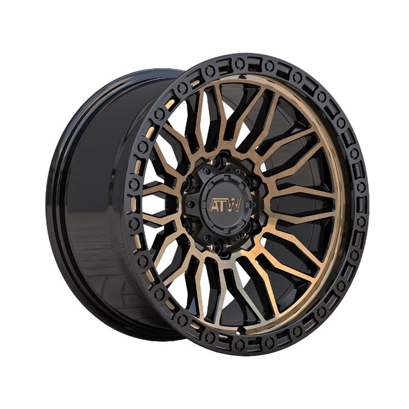 ATW Black & Bronze Nile Wheels | RealTruck