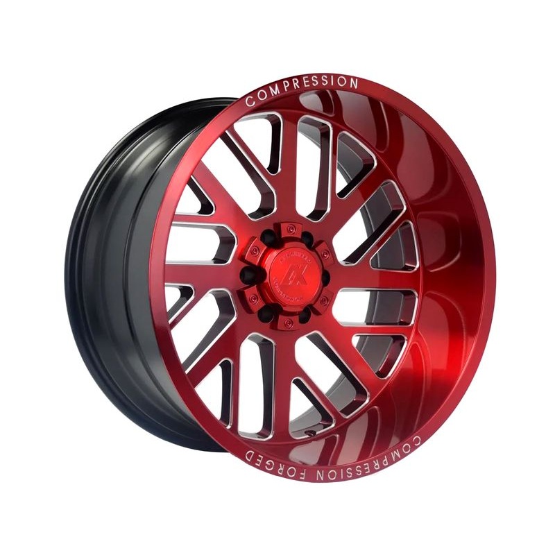 Axe Offroad Candy Red AX2 Wheels | RealTruck
