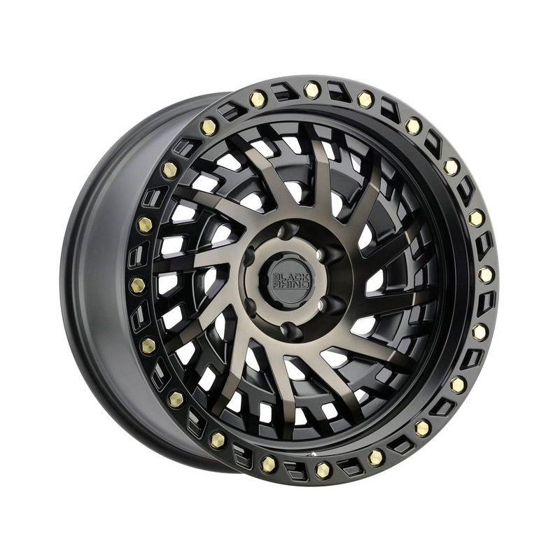 Black Rhino Machined Matte Black Shredder Wheels | RealTruck