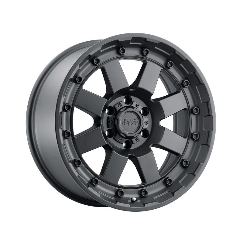 Black Rhino Matte Black Cleghorn Wheels | RealTruck