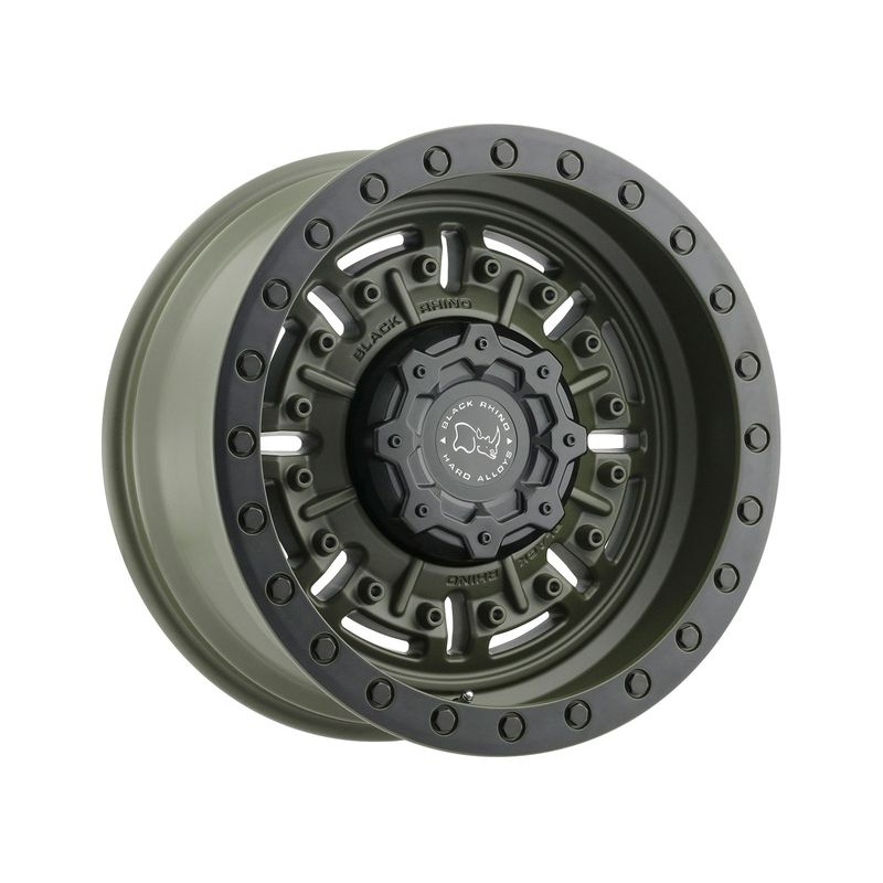 Black Rhino Olive Drab Green Abrams Wheels | RealTruck