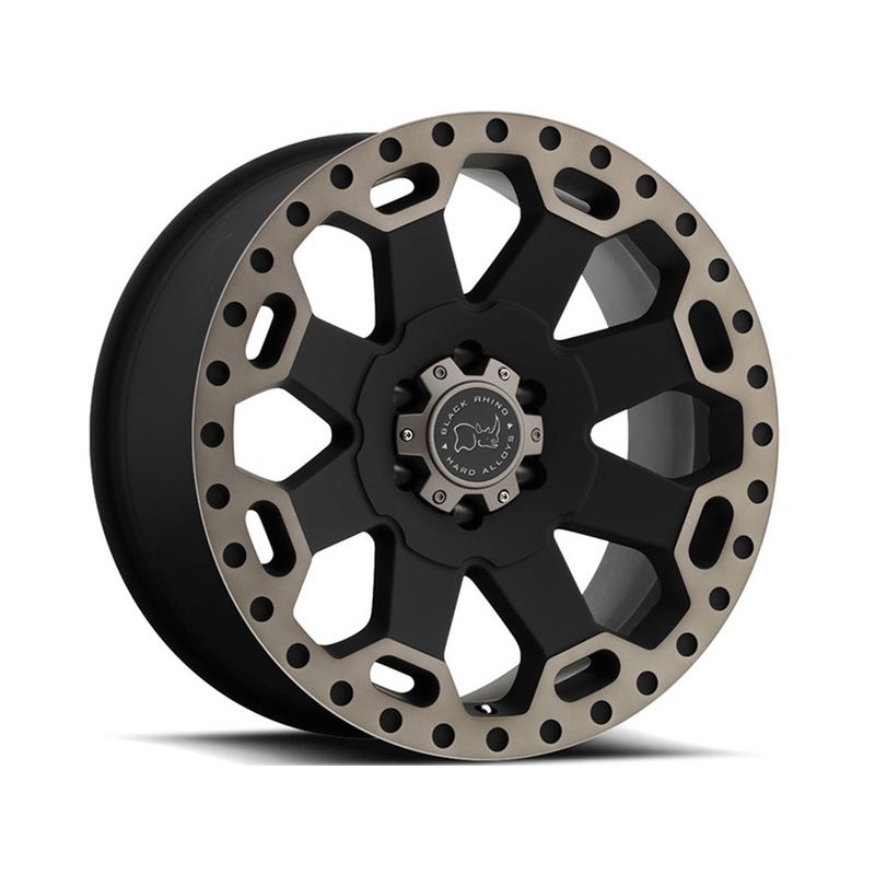 Black Rhino Tinted Black Warlord Wheels | RealTruck