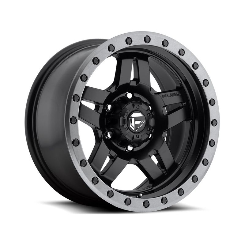 Fuel Matte Black ANZA Wheels | RealTruck