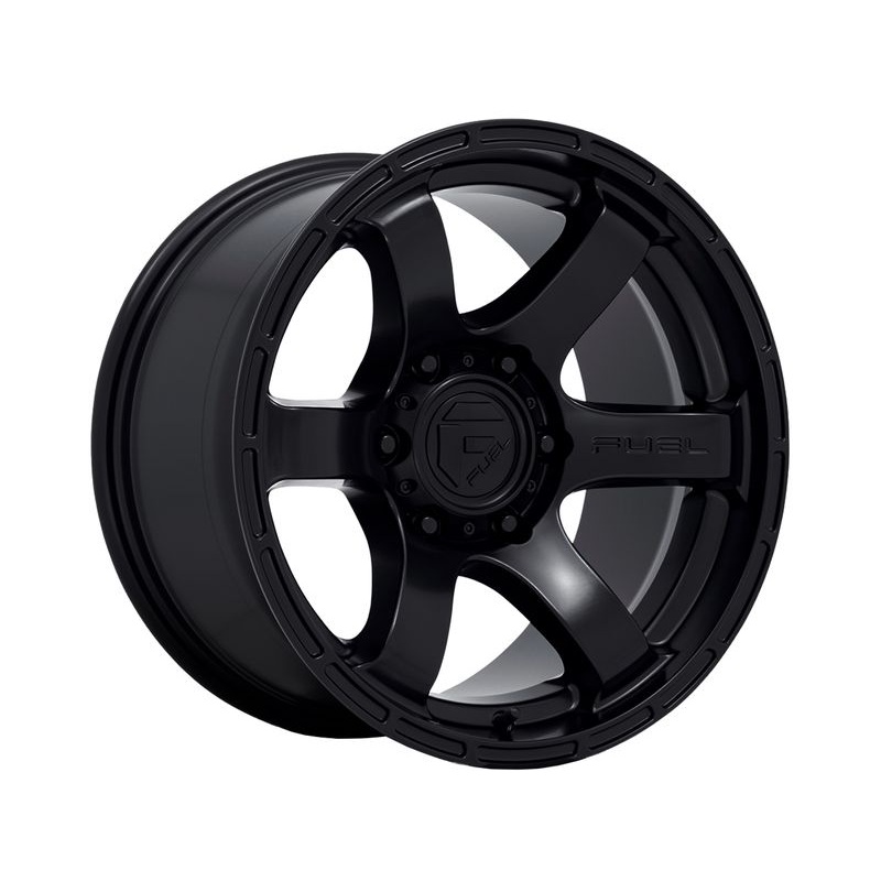 Fuel Matte Black Rush Wheels | RealTruck