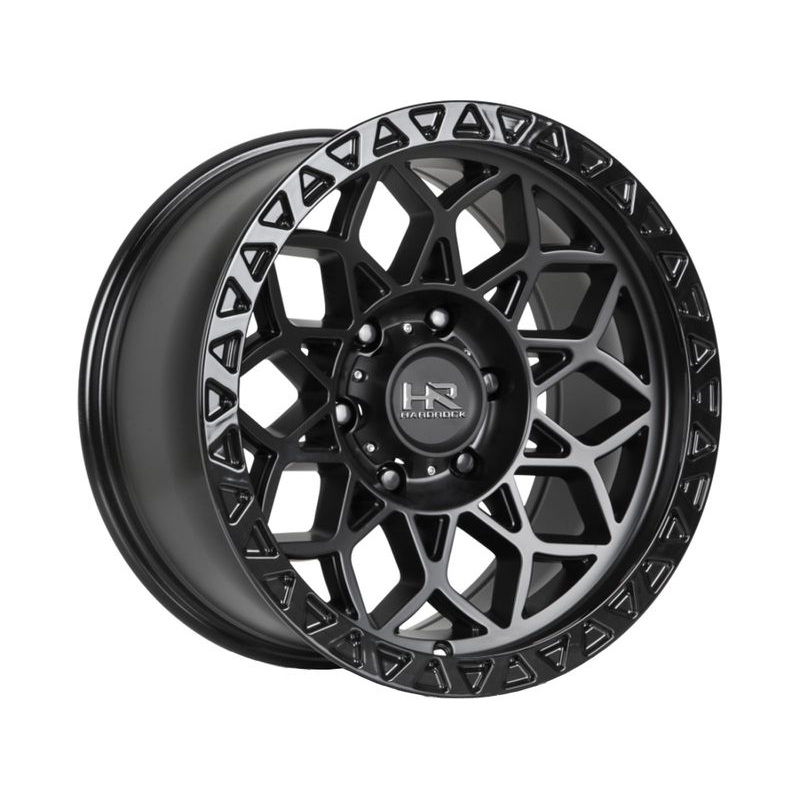 Hardrock Matte Black H108 Wheels | RealTruck