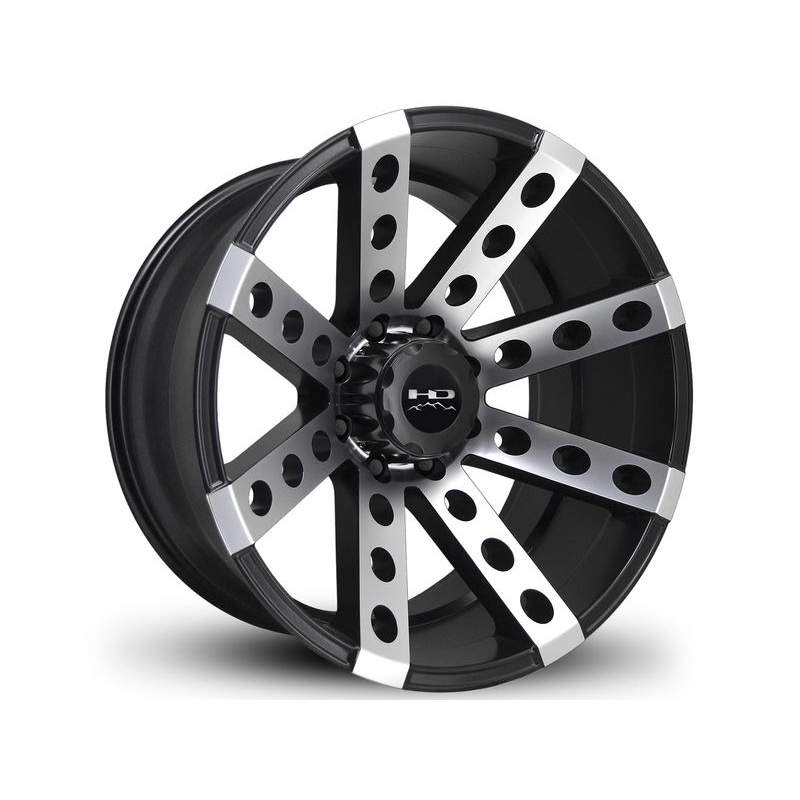 HD Off-Road Machined Matte Black Buckshot Wheels | RealTruck