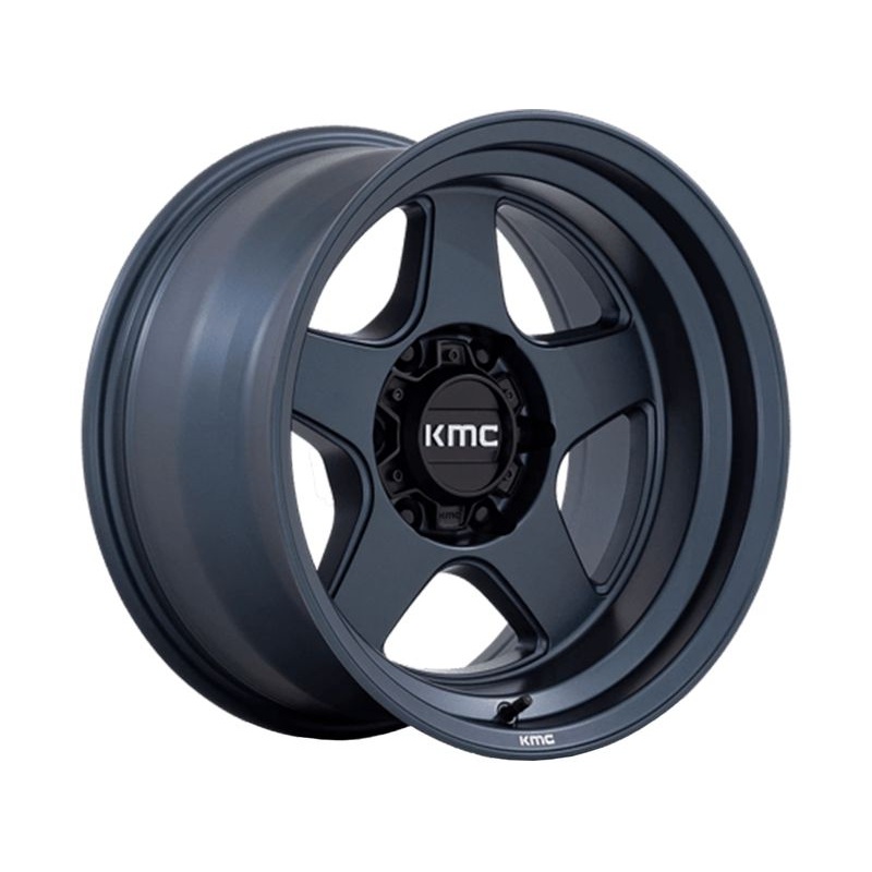 KMC Blue KM728 Lobo Wheels | RealTruck