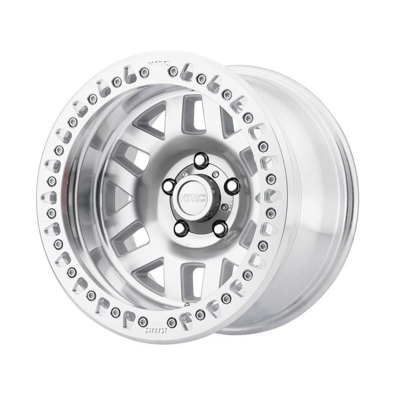 KMC Machined KM229 Machete Crawl Beadlock Wheels | RealTruck
