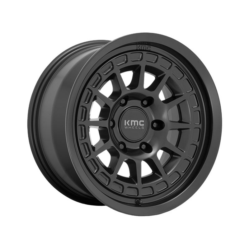 KMC Matte Black KM719 Canyon Wheels | RealTruck