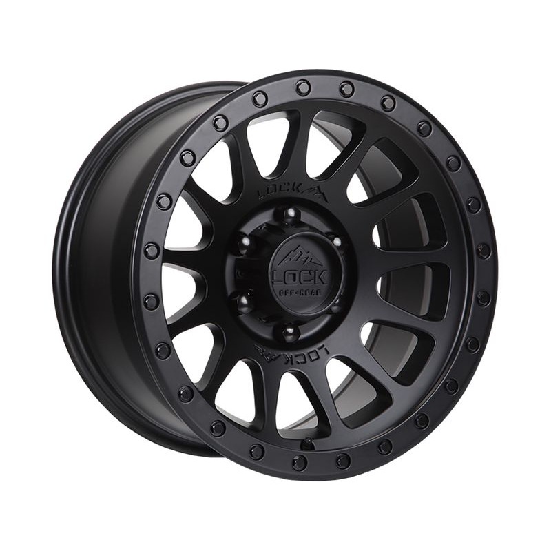 Lock Off-Road Matte Black Yosemite Wheels | RealTruck