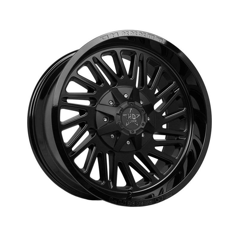 Luxxx HD Matte & Gloss Black LHD19 Wheels | RealTruck