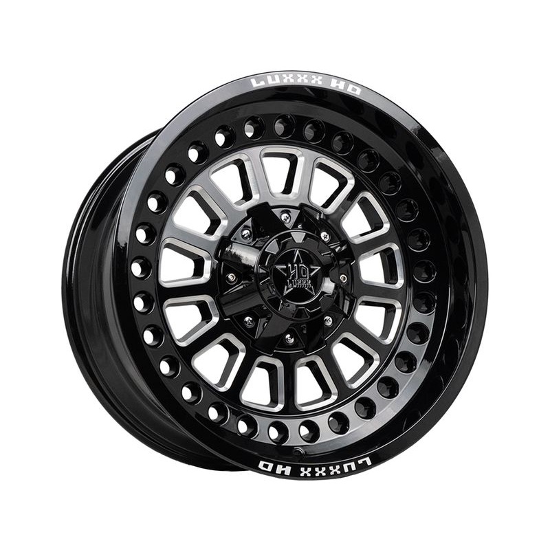 Luxxx HD Milled Gloss Black LHD33 Wheels | RealTruck