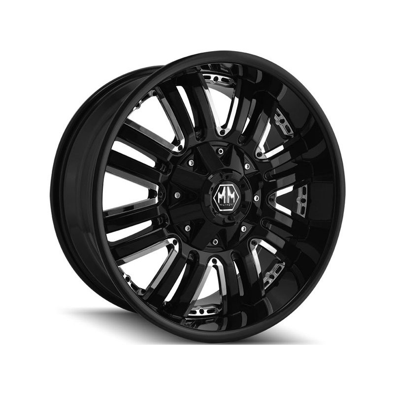 Mayhem Black Assault Wheels | RealTruck
