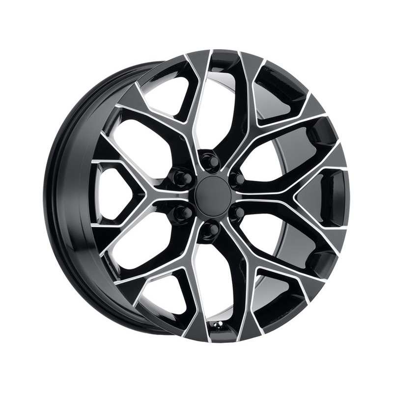 OE Creations Milled Gloss Black PR176 Wheels | RealTruck