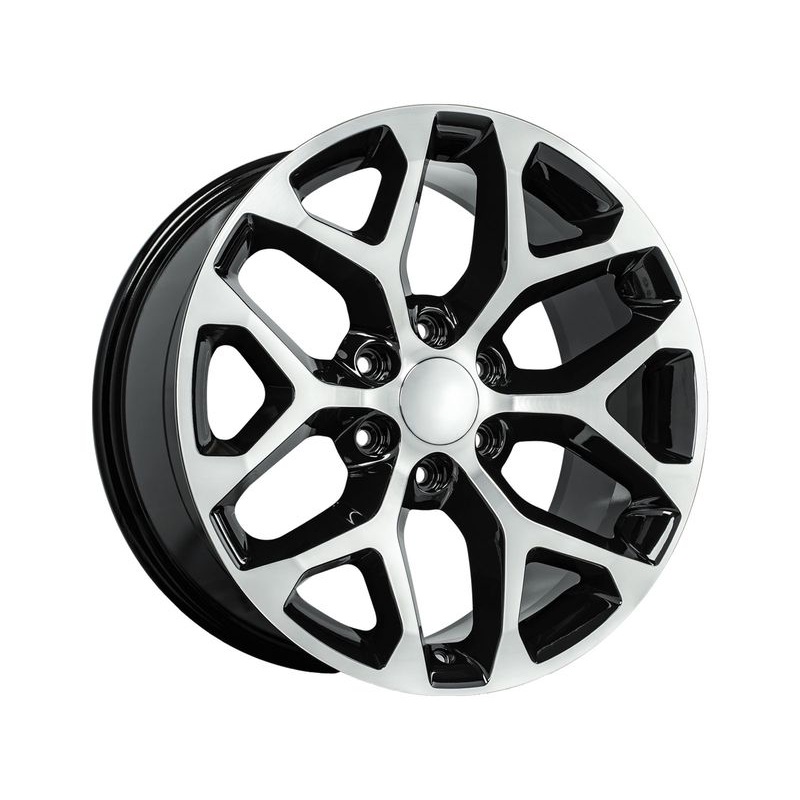 Rev OE Machined Gloss Black 582 Wheels | RealTruck