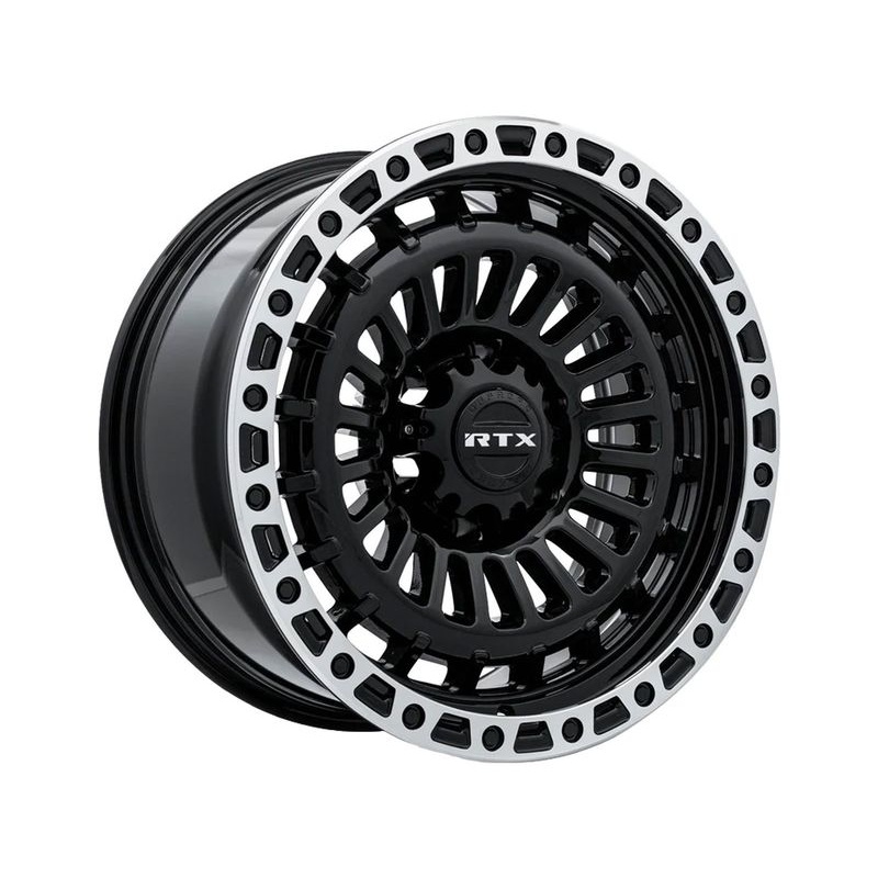 RTX Off-Road Gloss Black Moab Wheels | RealTruck