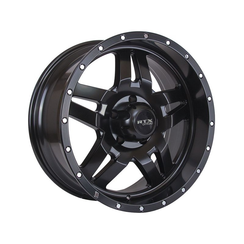 RTX Off-Road Matte Black Mesa Wheels | RealTruck