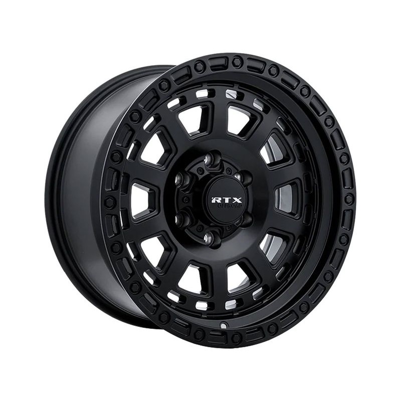 RTX Off-Road Matte Black Titan Wheels | RealTruck