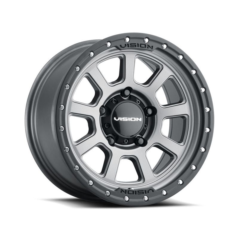 Vision Grey Ojos Wheels | RealTruck