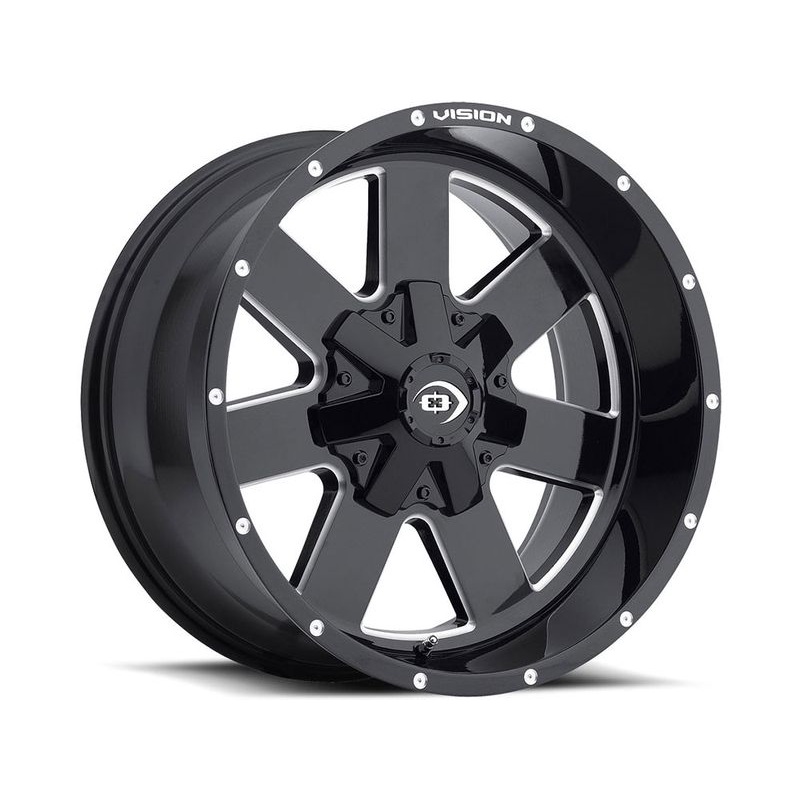 Vision Matte Black Arc Wheels | RealTruck