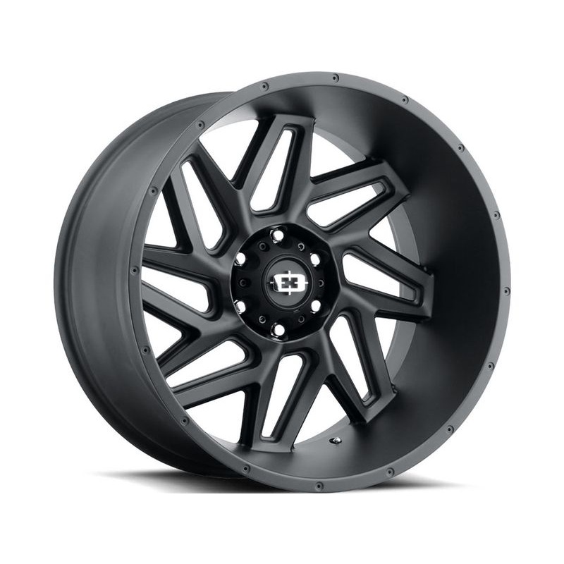 Vision Matte Black Spyder Wheels | RealTruck