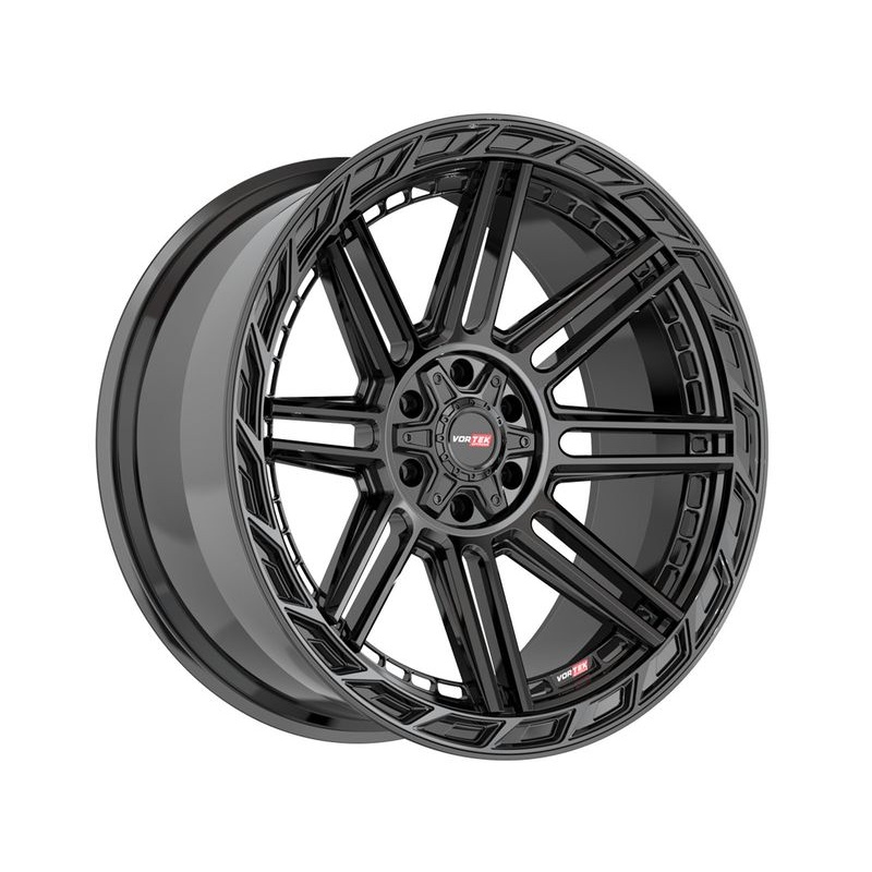 Vortek Gloss Black VRP-501 Wheels | RealTruck