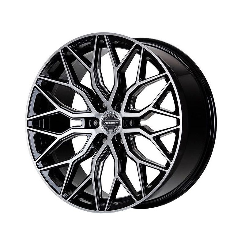 Vossen Machined Gloss Black HF6-3 Wheels | RealTruck