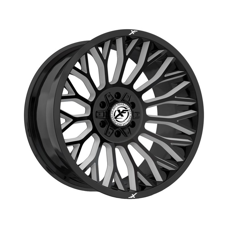 XF Offroad Milled Gloss Black XF-237 Wheels | RealTruck