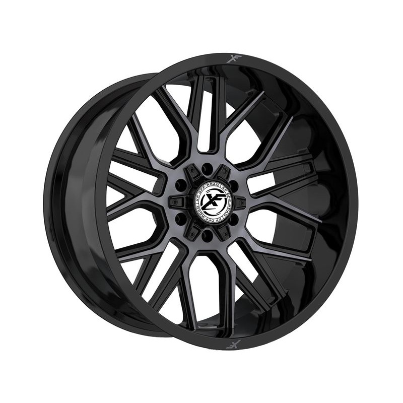 XF Offroad Tinted Black XF-235 Wheels | RealTruck