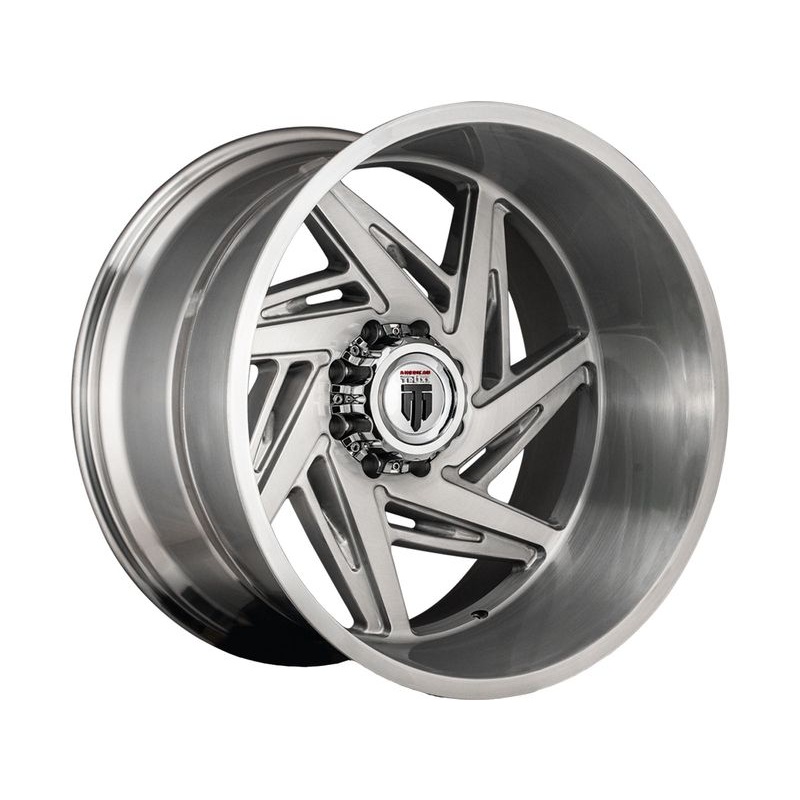 American Truxx Brushed AT-1906 Spiral Wheels | RealTruck