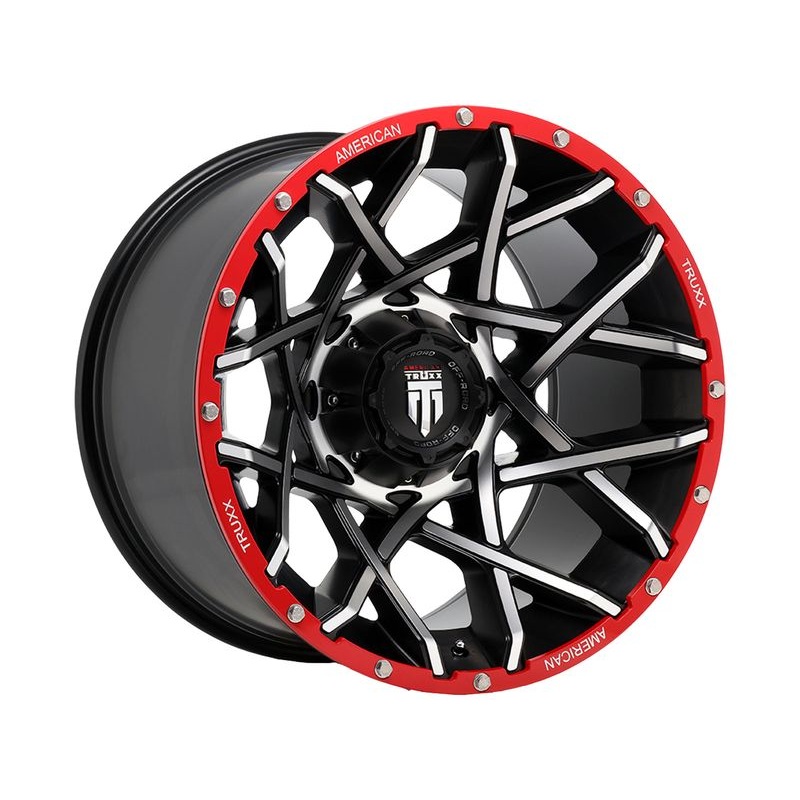 American Truxx Machined Matte Black AT-1901 Gridlock Beadlock Wheels | RealTruck