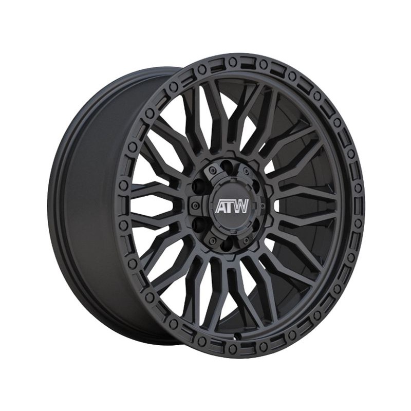 ATW Matte Black Nile Wheels | RealTruck