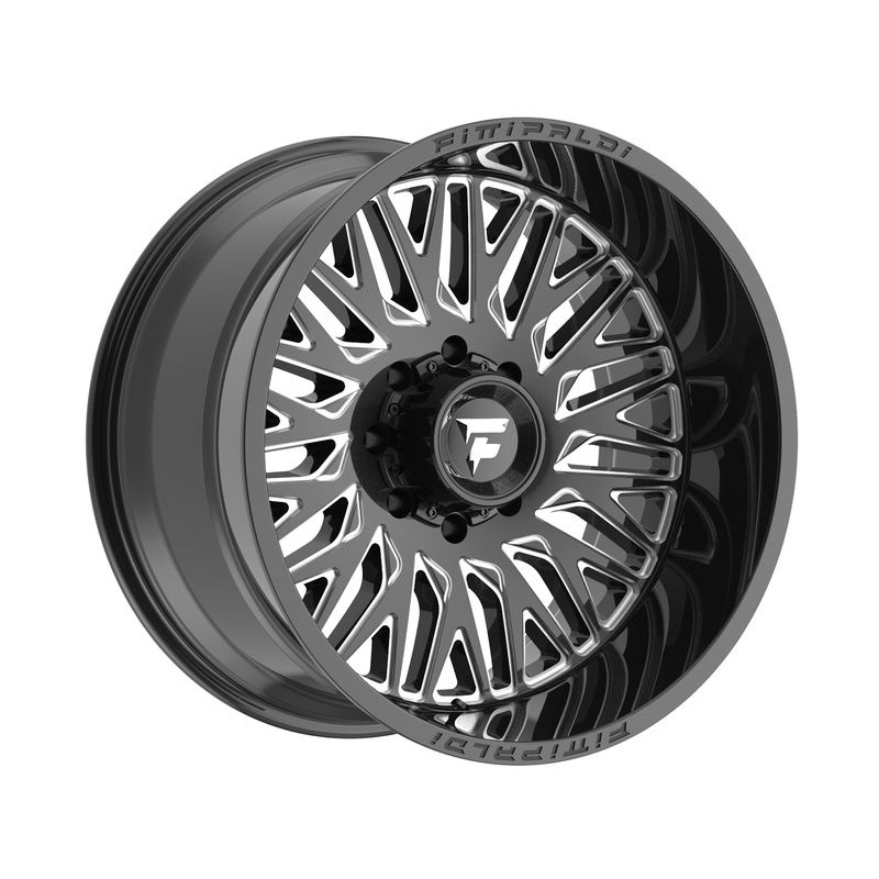Fittipaldi Off-Road Milled Gloss Black FA07 Wheels | RealTruck