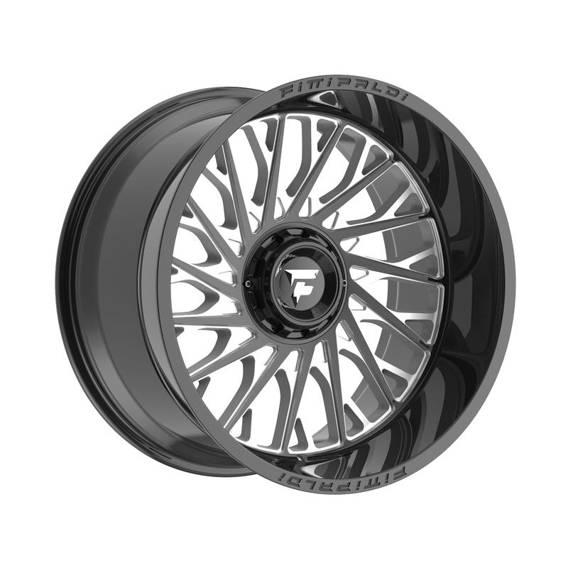 Fittipaldi Off-Road Milled Gloss Black FA08 Wheels | RealTruck