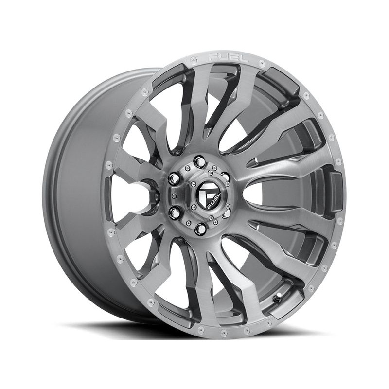Fuel Brushed Gunmetal Blitz Wheels | RealTruck