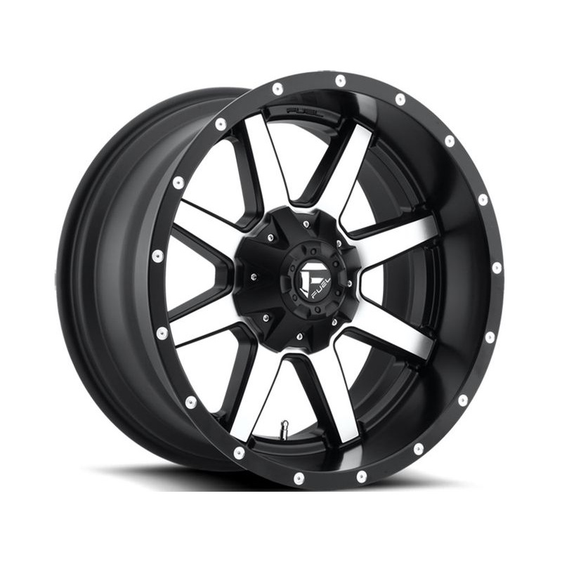 Fuel Machined Black Maverick Wheels | RealTruck