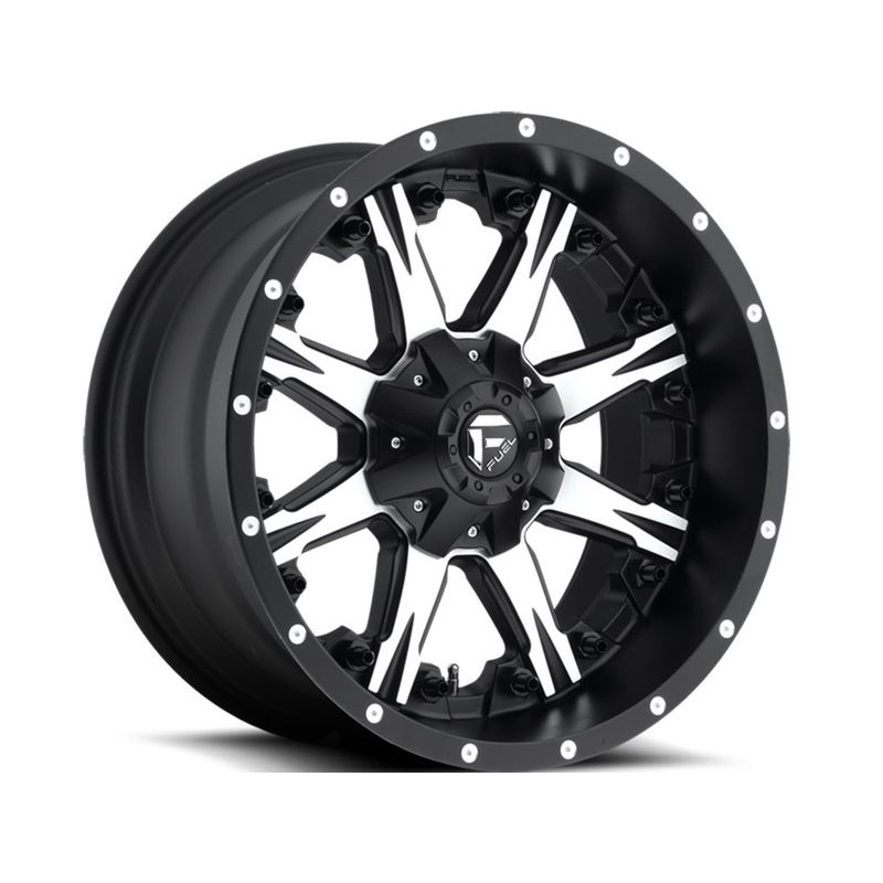 Fuel Machined Black NUTZ Wheels | RealTruck