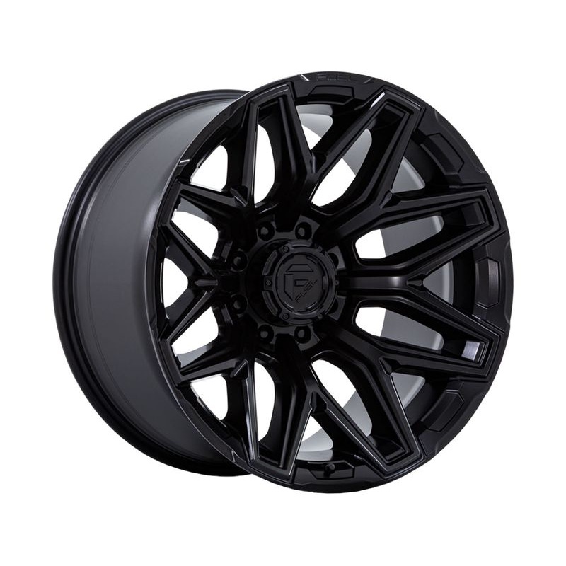 Fuel Matte Black Flux 8 Wheels | RealTruck