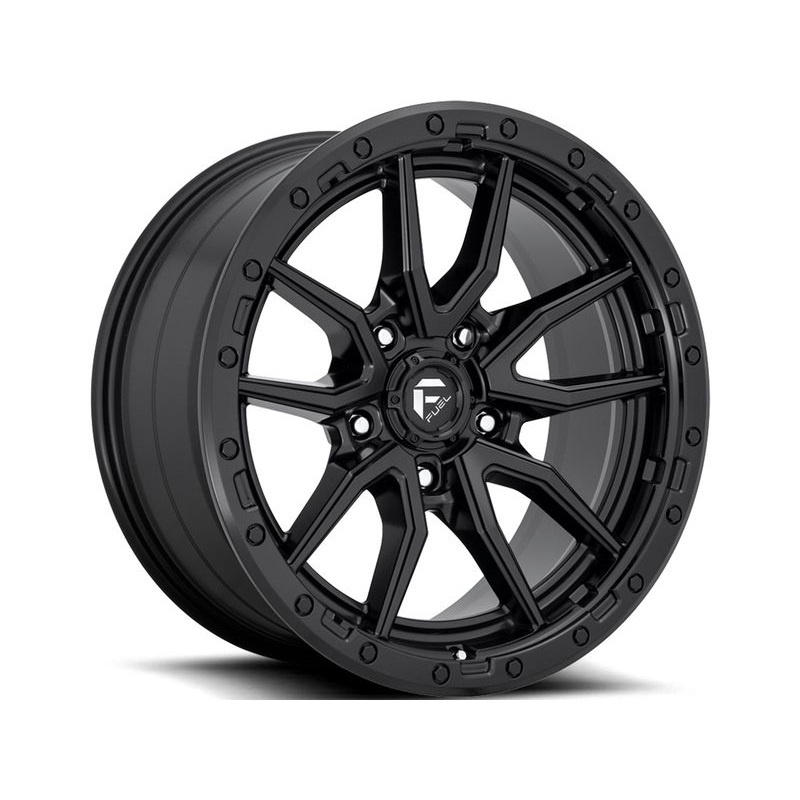 Fuel Matte Black Rebel 5 Wheels | RealTruck