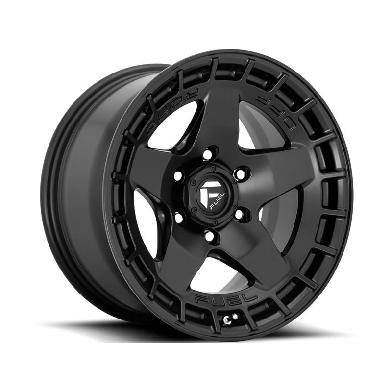 Fuel Matte Black Warp Wheels | RealTruck