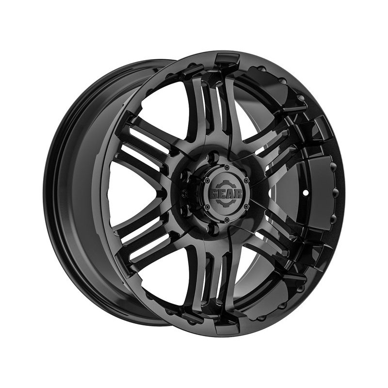 Gear Off-Road Gloss Black Double Pump Wheels | RealTruck