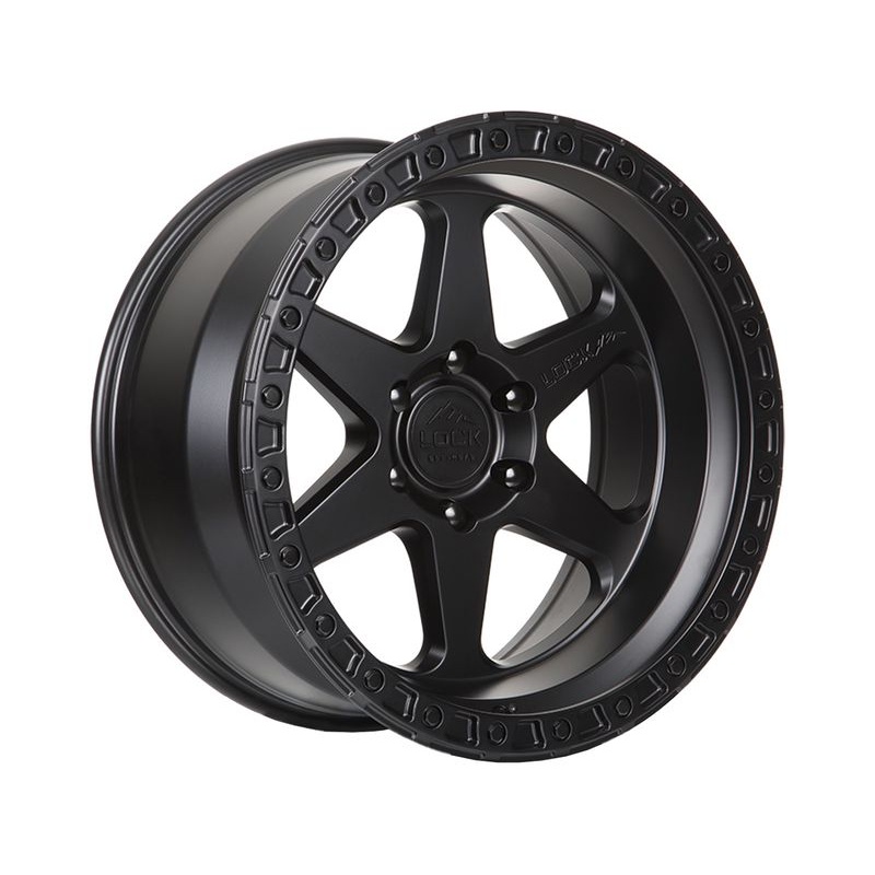 Lock Off-Road Matte Black Olympus Wheels | RealTruck